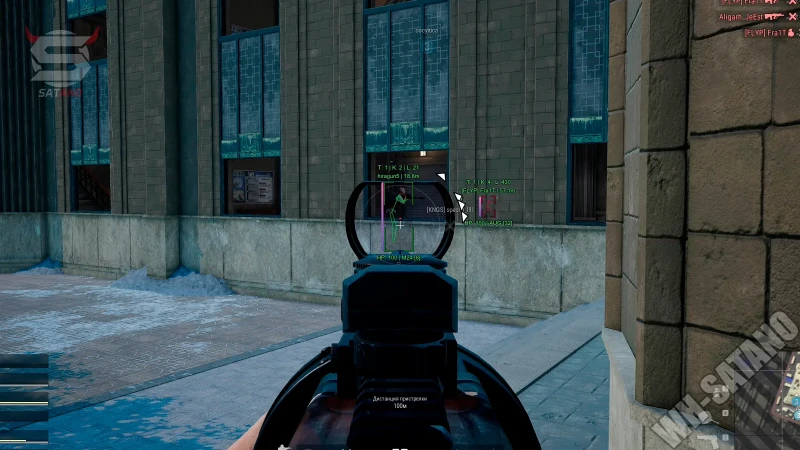 PUBG Cheats gameplay screenshot 2 — ESP, aimbot, and hacks preview