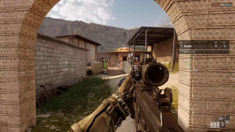 INSURGENCY SANDSTORM Cheats gameplay screenshot 2 — ESP, aimbot, and hacks preview