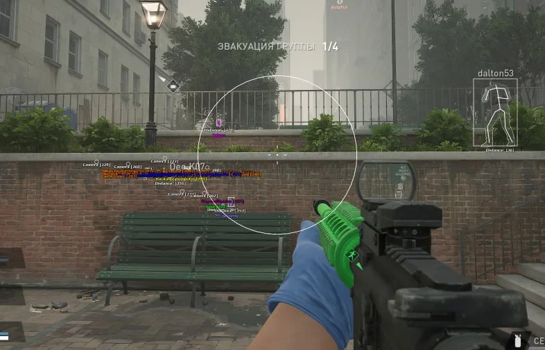 PAYDAY 3 Cheats gameplay screenshot 2 — ESP, aimbot, and hacks preview