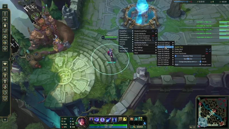 League of Legends Cheats gameplay screenshot 2 — ESP, aimbot, and hacks preview